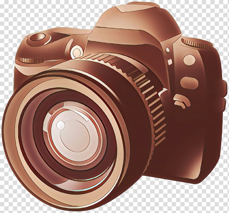 Camera Lens, Digital Slr, Singlelens Reflex Camera, Digital Cameras, Cameras Optics, Camera Accessory, Brown, Pointandshoot Camera transparent background PNG clipart