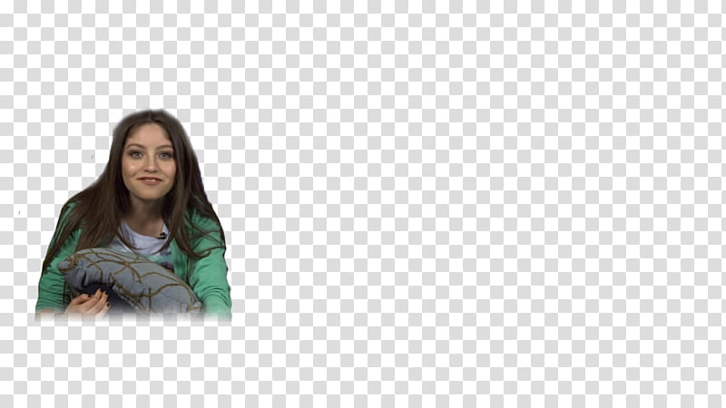 Karol Sevilla , woman in green crew-neck long-sleeved top transparent background PNG clipart