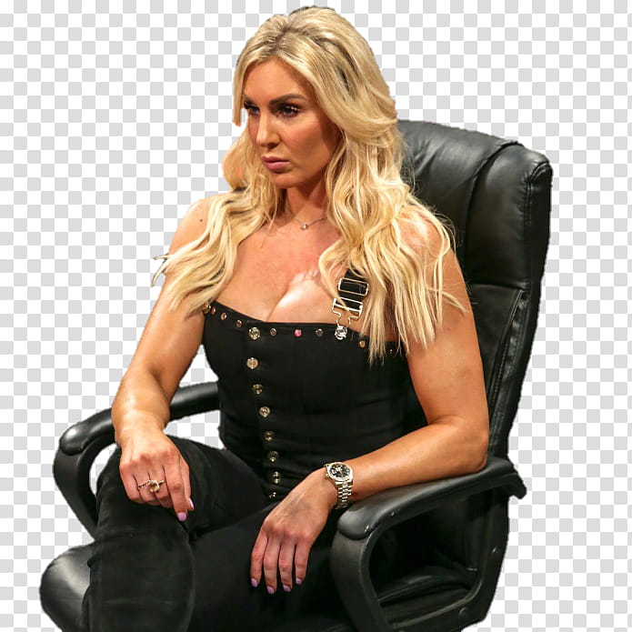 Charlotte Flair Elimination Chamber  transparent background PNG clipart