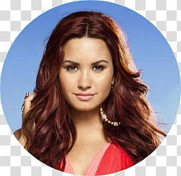 Circulos Demi Lovato transparent background PNG clipart