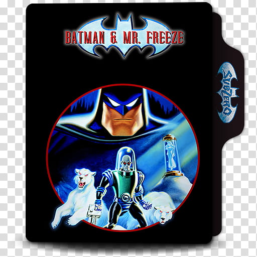 Batman and Mr Freeze  Folder Icon, Batman and Mr. Freeze transparent background PNG clipart