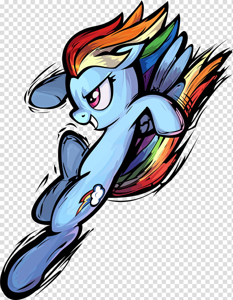 Fighting Is Magic Rainbow Dash , My Little Pony Rainbow Dash illustration transparent background PNG clipart