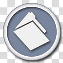 Slightly Blue Icon Pack, folder transparent background PNG clipart