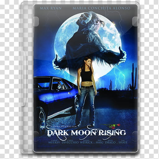 Movie Icon Mega , Dark Moon Rising, Dark Moon Rising DVD case transparent background PNG clipart