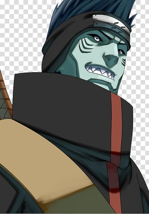 Kisame Render, Naruto character transparent background PNG clipart