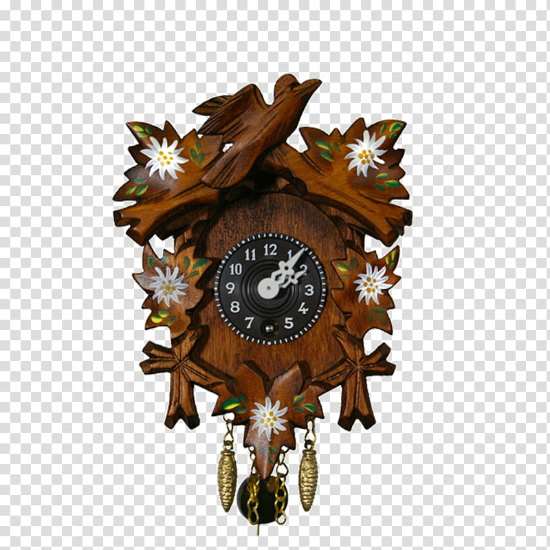 Clock, Cuckoo Clock, Bird, Leaf, Cuckoos, Alpine Style, Wall Clock, Home Accessories transparent background PNG clipart