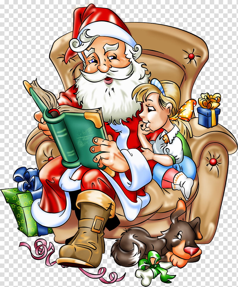 Christmas And New Year, Ded Moroz, Santa Claus, Grandfather, Letter, Christmas Day, Ziuzia, Drawing transparent background PNG clipart