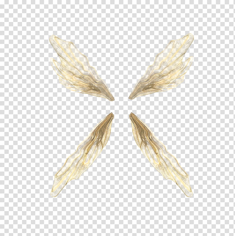 Froud Wings, beige fairy wing transparent background PNG clipart