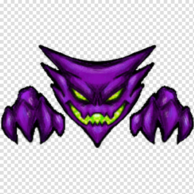 Haunter Purple, Drawing, Gengar, Fan Art, Gastly, Mewtwo, Poison, Violet transparent background PNG clipart