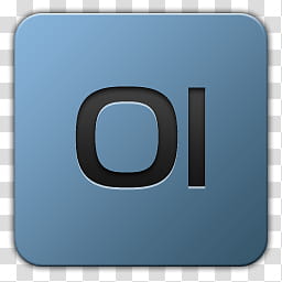 Icon , Adobe Onlocation, square blue OI computer icon transparent background PNG clipart