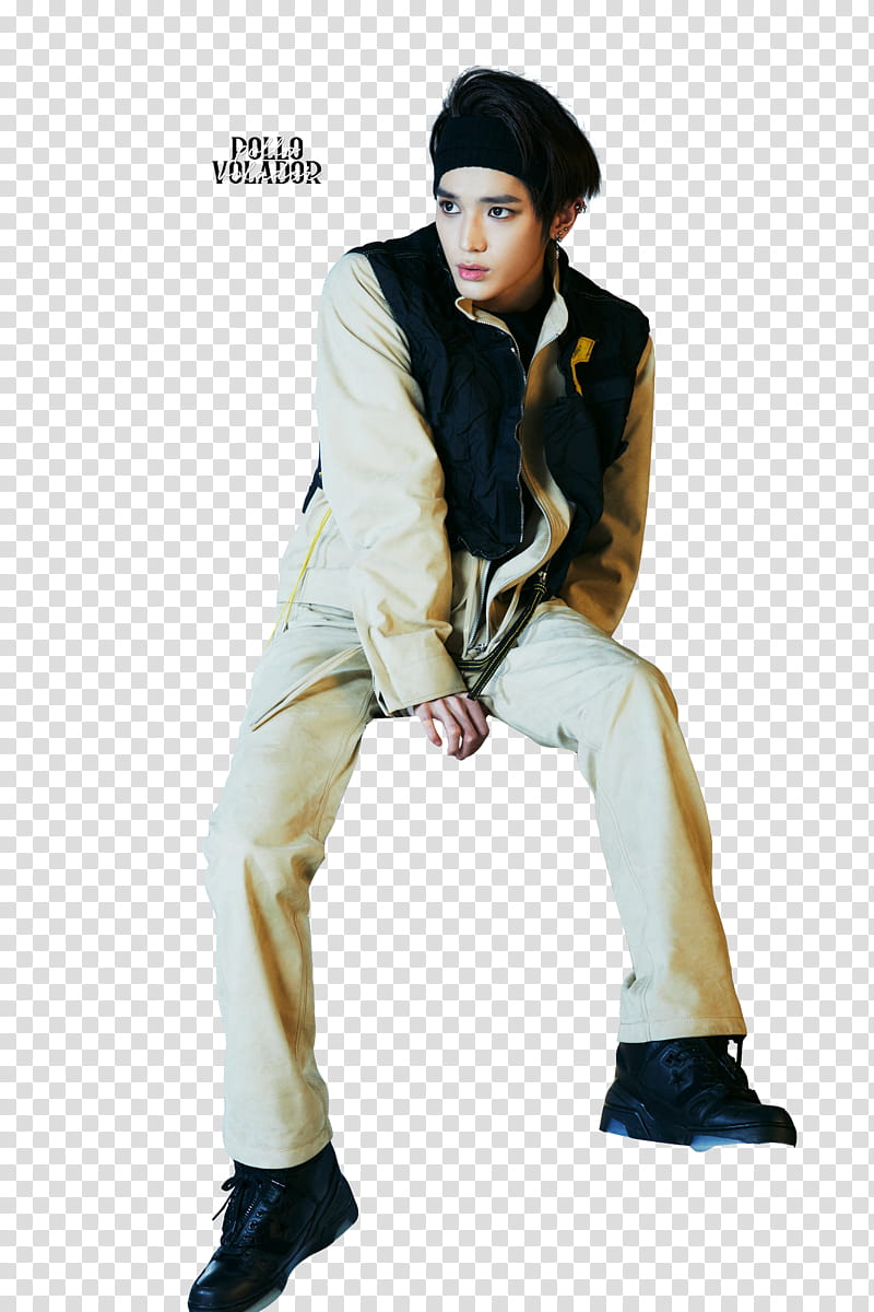 Taeyong facing sideways transparent background PNG clipart