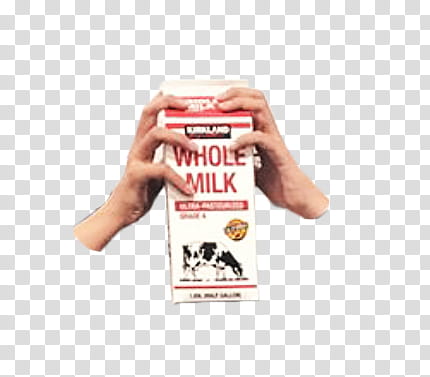 , Whole Milk box transparent background PNG clipart