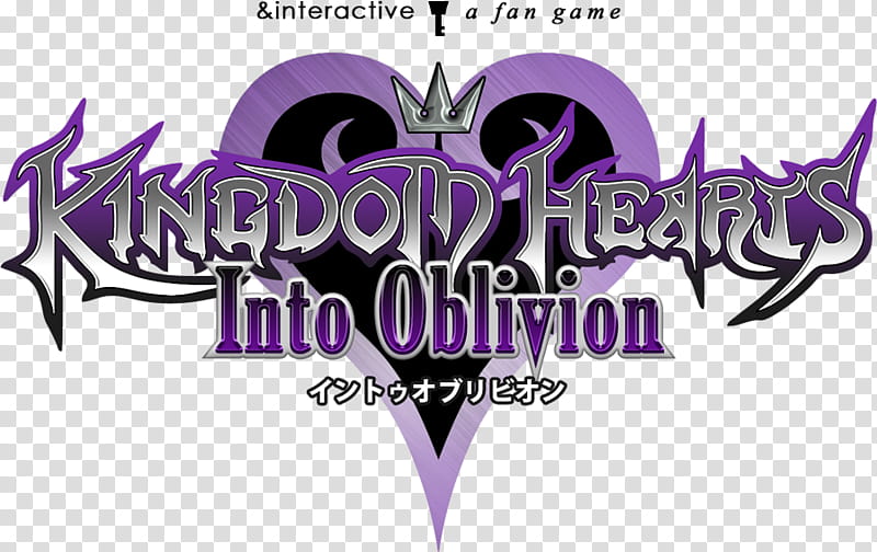 Into Oblivion Logo, Kingdom Hearts into Oblivion text transparent background PNG clipart