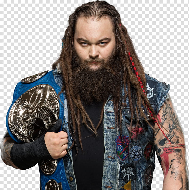Bray Wyatt NEW SDLIVE Tag Team Champion  transparent background PNG clipart