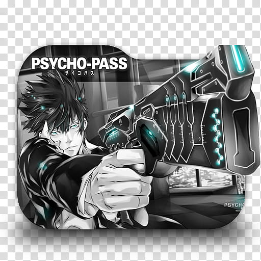 Psycho Pass Anime Folder Icon, Psycho-Pass folder icon transparent background PNG clipart