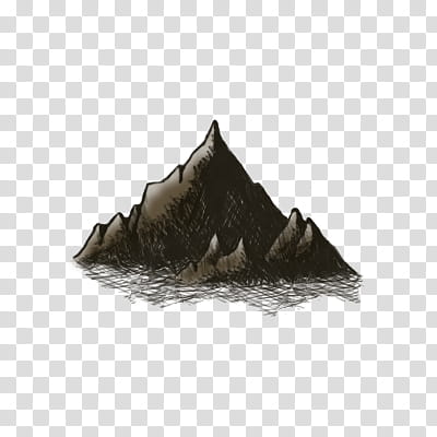 RPG Map Element Mods , black mountain illustration transparent background PNG clipart