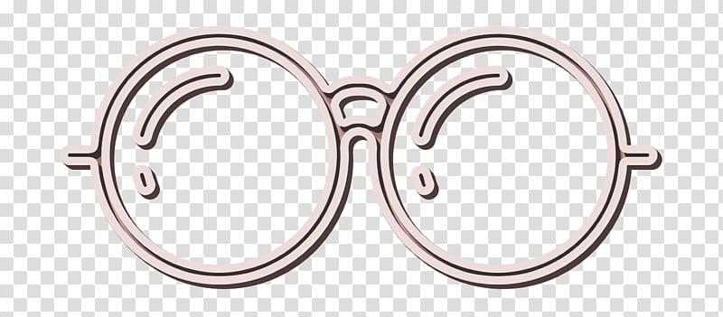 eyewear icon free icon glasses icon, Hipster Icon, On Trend Icon, Body Jewelry, Fashion Accessory, Vision Care, Metal transparent background PNG clipart