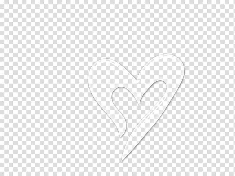 Beauty Marks, white heart illustration transparent background PNG clipart