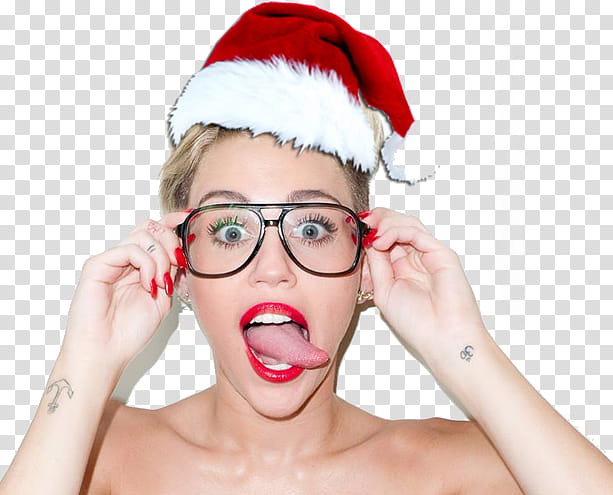 Navidad Miley  transparent background PNG clipart