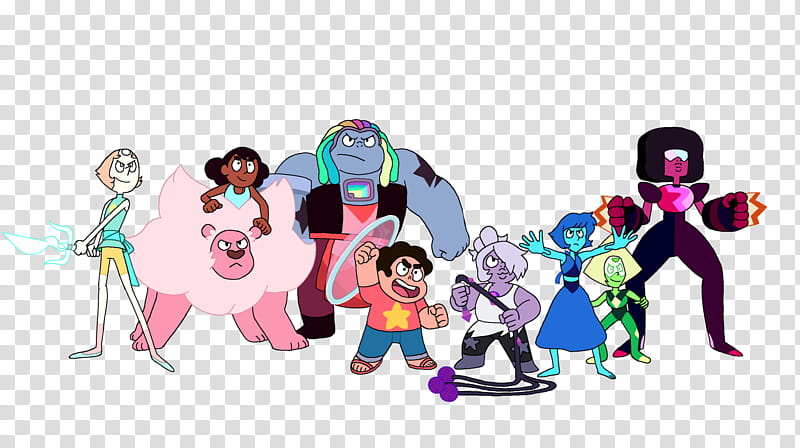 Group Of People, Pearl, Steven Universe, Amethyst, Gemstone, New Crystal Gems, We Are The Crystal Gems, Bismuth transparent background PNG clipart