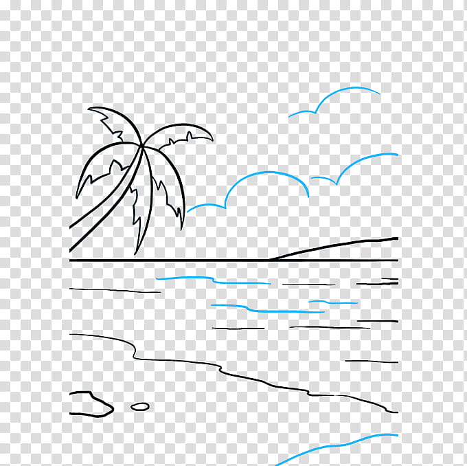 Pencil, Drawing, Wind Wave, Ocean, Line Art, Sea, Tutorial, Breaking Wave transparent background PNG clipart