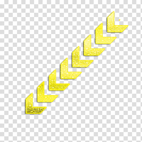 yellow arrows transparent background PNG clipart