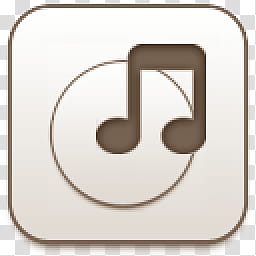 Albook Extended Sepia Music Note Icon Transparent Background Png Clipart Hiclipart