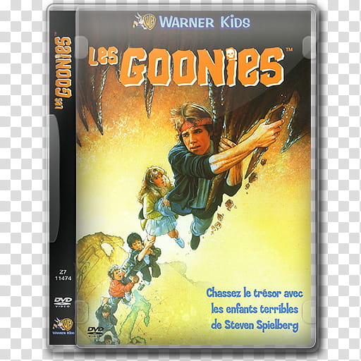 DvD Case Icon Special , Les Goonies DvD Case transparent background PNG clipart