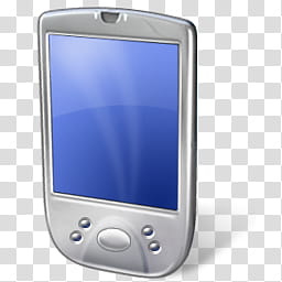 Vista RTM WOW Icon , PDA, grey phone icon transparent background PNG clipart
