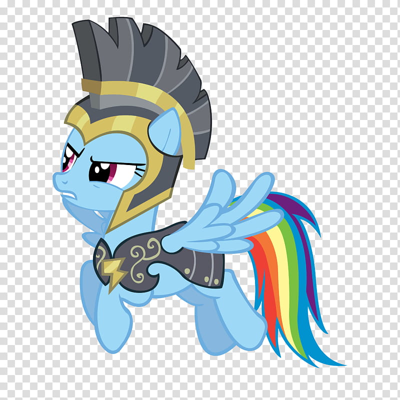 Commander Hurricane, blue Little Pony character graphic transparent background PNG clipart