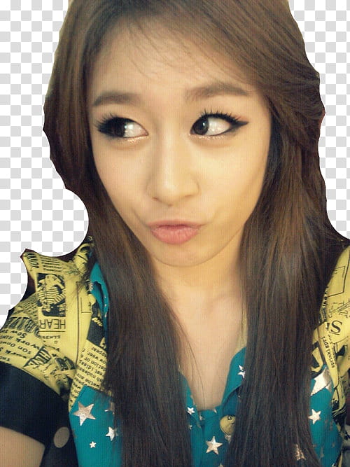 jiyeon t ara selca transparent background PNG clipart