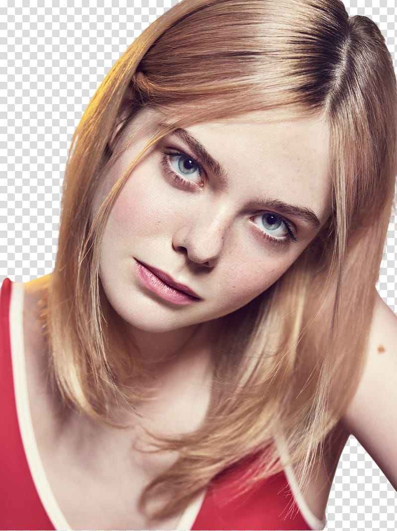 ELLE FANNING transparent background PNG clipart