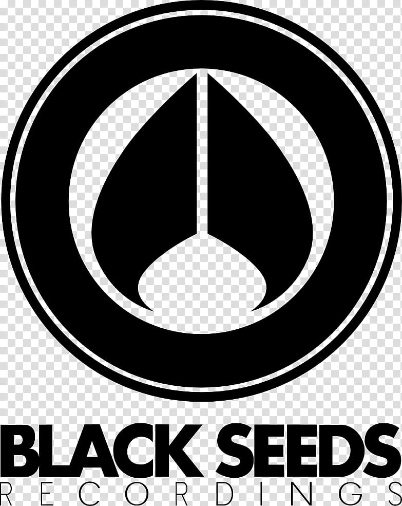 Drum and Bass Labels , black Seeds Recording logo transparent background PNG clipart