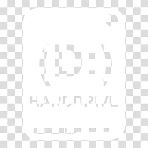 Light Dock Icons, harddrive d, harddrive text transparent background PNG clipart