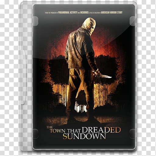 Movie Icon , The Town That Dreaded Sundown, closed The Town That Dreaded Sundown DVD case transparent background PNG clipart