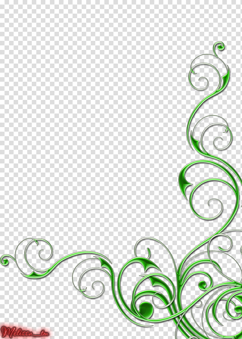 green swirls transparent background PNG clipart