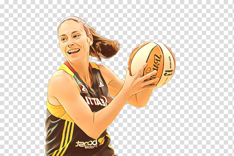 basketball player basketball netball team sport sports equipment, Cartoon, Ball Game, Rugby Ball, Idiophone transparent background PNG clipart