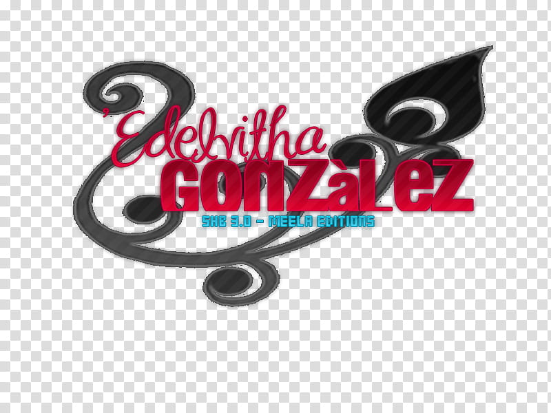 Texto Edelvitha Gonzalez transparent background PNG clipart