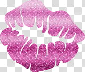 Beso Glitter transparent background PNG clipart