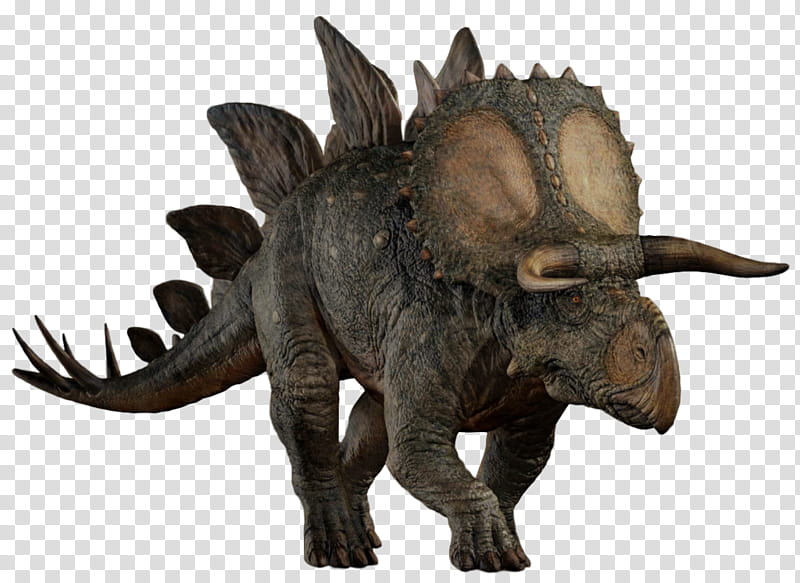 Jurassic World, Triceratops, Stegosaurus, Jurassic World Evolution, Dinosaur, Jurassic Park, Film, Video Games transparent background PNG clipart