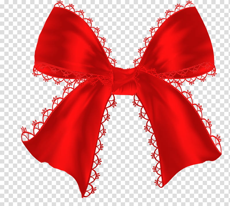 red bow illustratoin transparent background PNG clipart