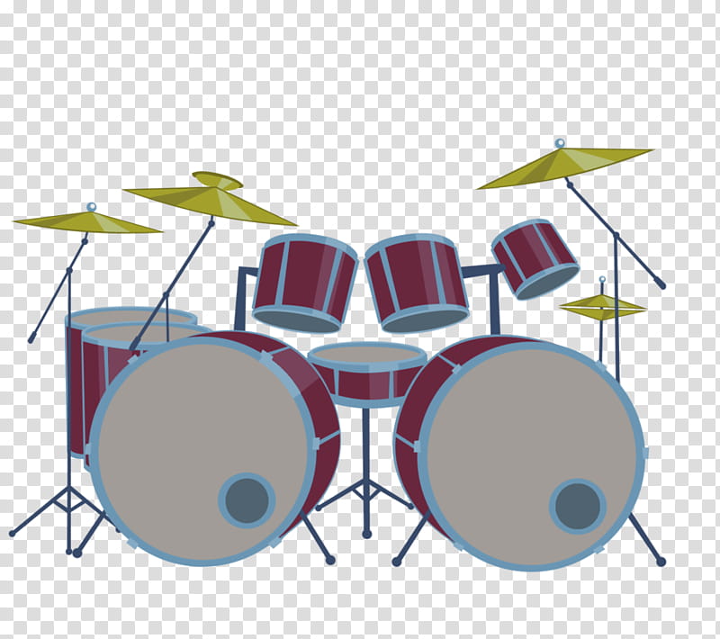 friendship is magic drum kit, maroon drum set illustration transparent background PNG clipart