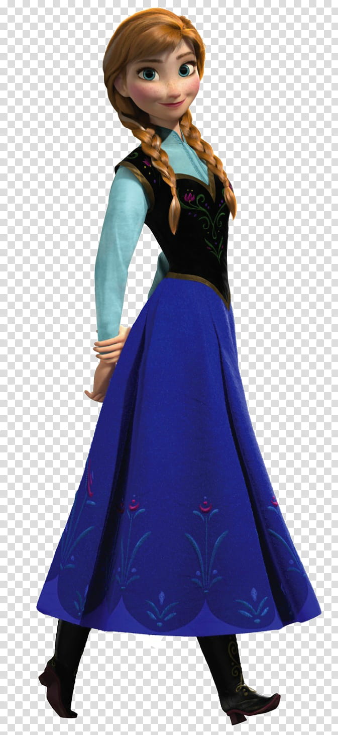 ana frozen, Disney Frozen Anna smiling both hands on back transparent background PNG clipart