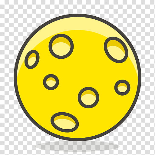 Moon Emoji, Smiley, Symbol, Full Moon, Yellow, Emoticon, Circle, Oval transparent background PNG clipart