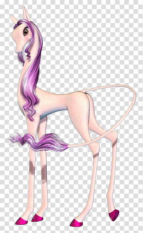 Fantasy Animals , pink and purple horse illustration transparent background PNG clipart