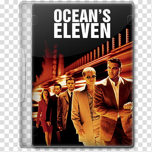 DVD Icon , Ocean's Eleven () transparent background PNG clipart