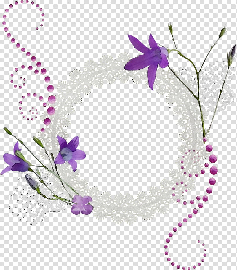 Purple Watercolor Flower, Paint, Wet Ink, Frames, Paper, Floral Design, , Art transparent background PNG clipart