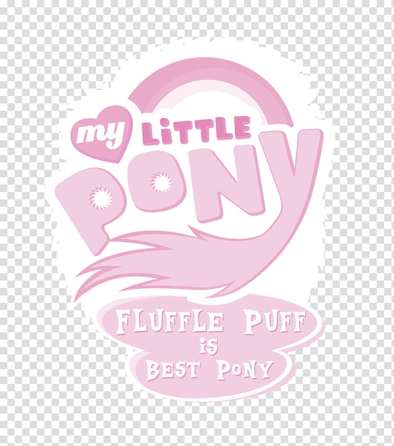 Fluffle Puff is Best Pony Logo transparent background PNG clipart ...