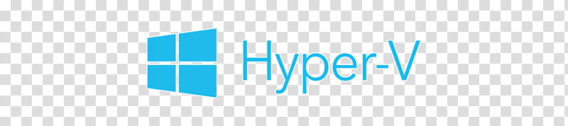 Windows 10 Logo, Hyperv, Virtualization, Computer, Text, Blue, Aqua, Azure transparent background PNG clipart