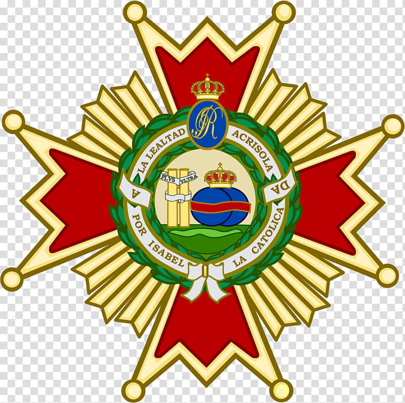Cross Symbol, Order Of Isabella The Catholic, Grand Cross, Spain, Knight, Order Of Charles Iii, Collar, Commander, Dame transparent background PNG clipart